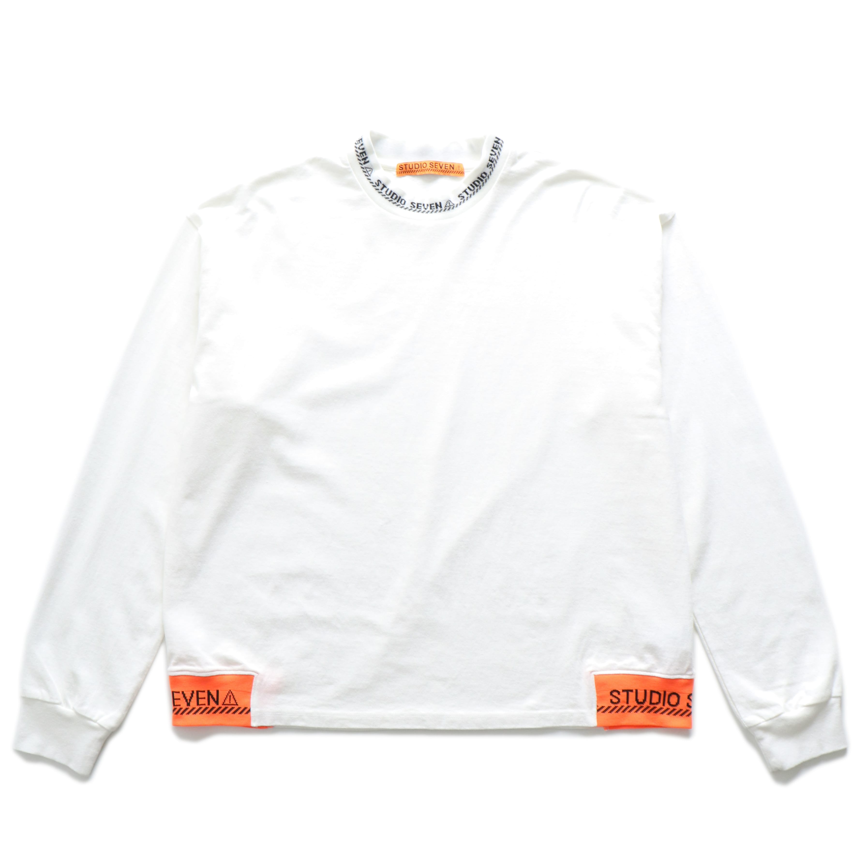 Neon Caution Rib LS Tee