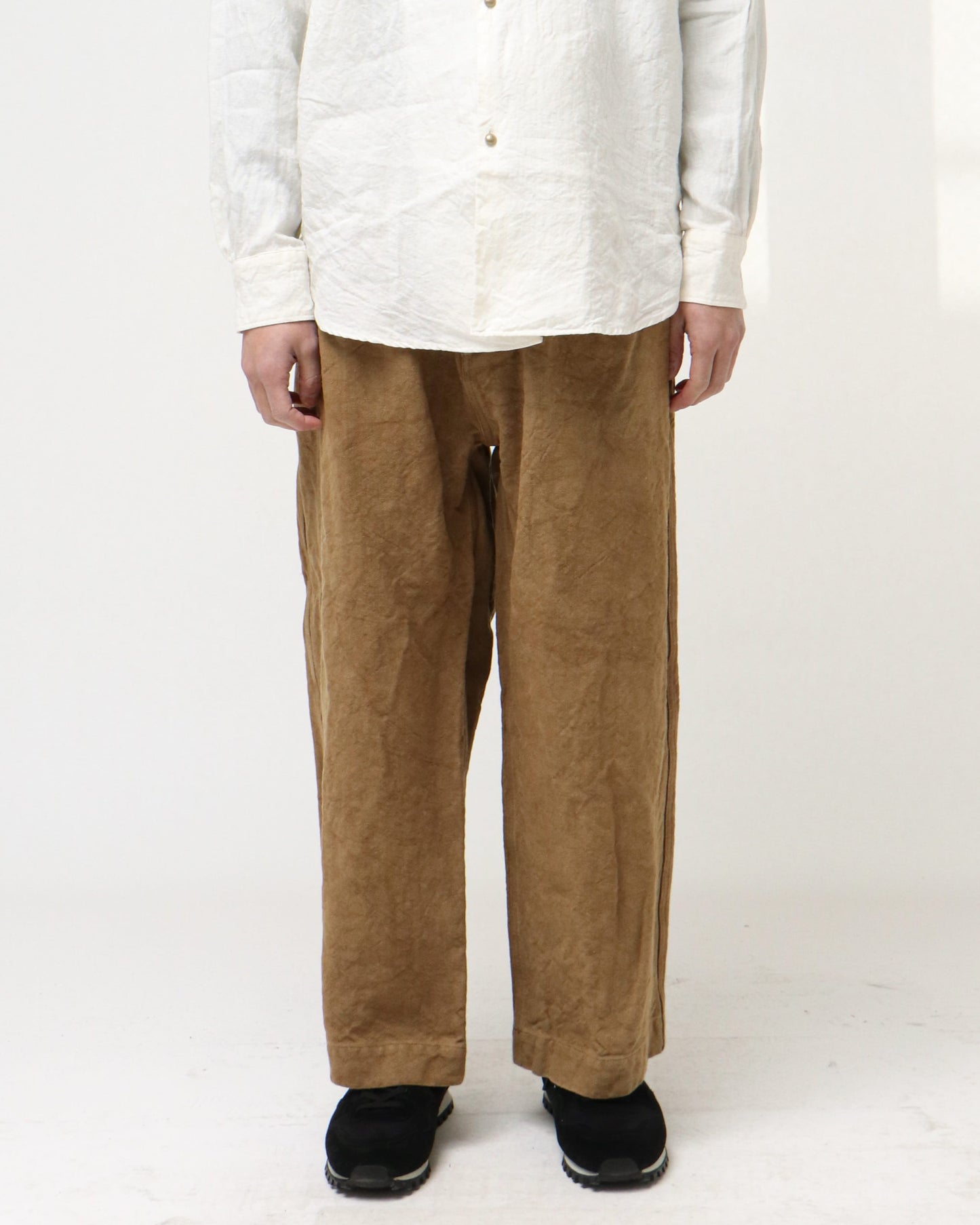 Linen work trousers BEIGE