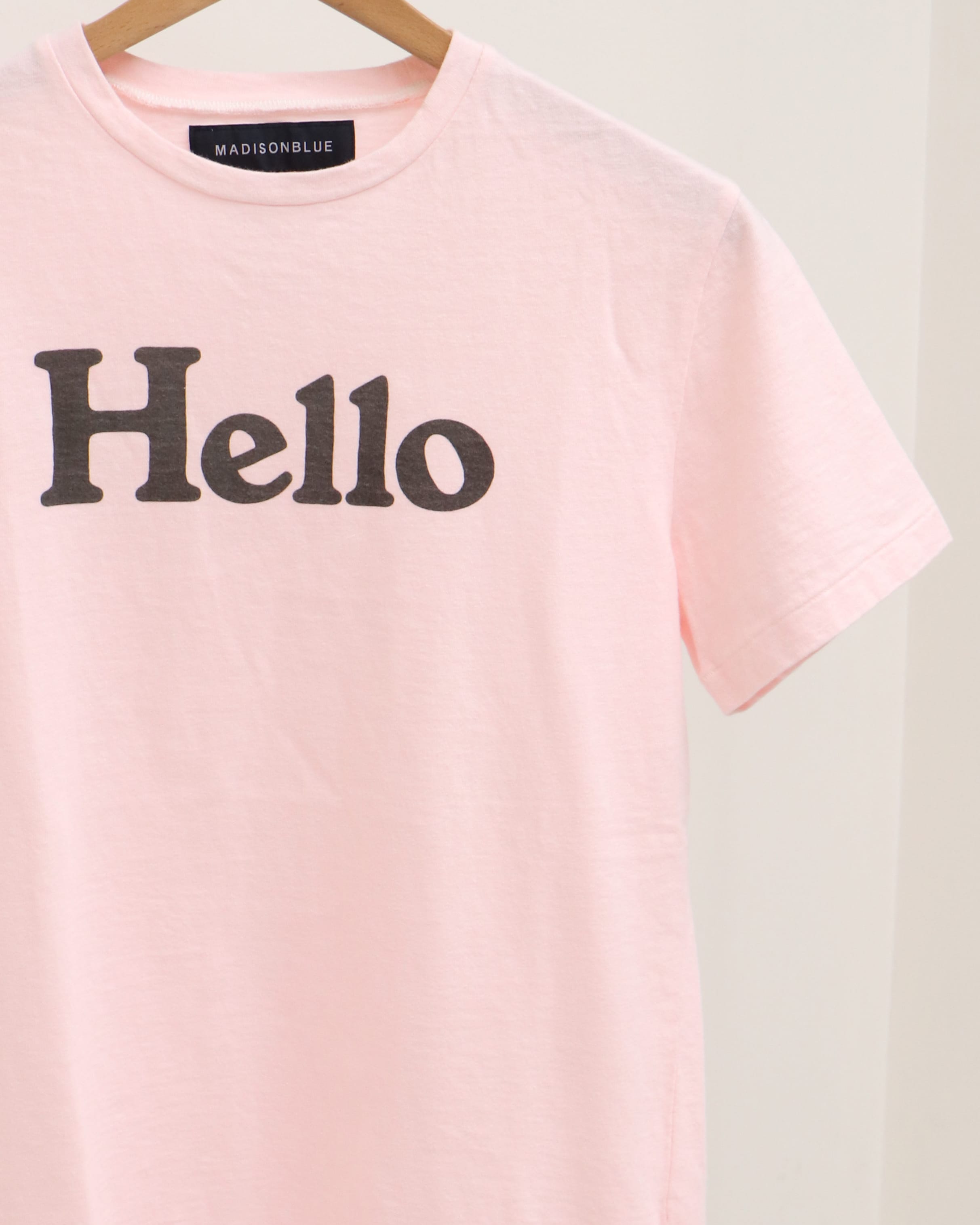 HELLO CREW NECK TEE DYED – TIME AFTER TIME