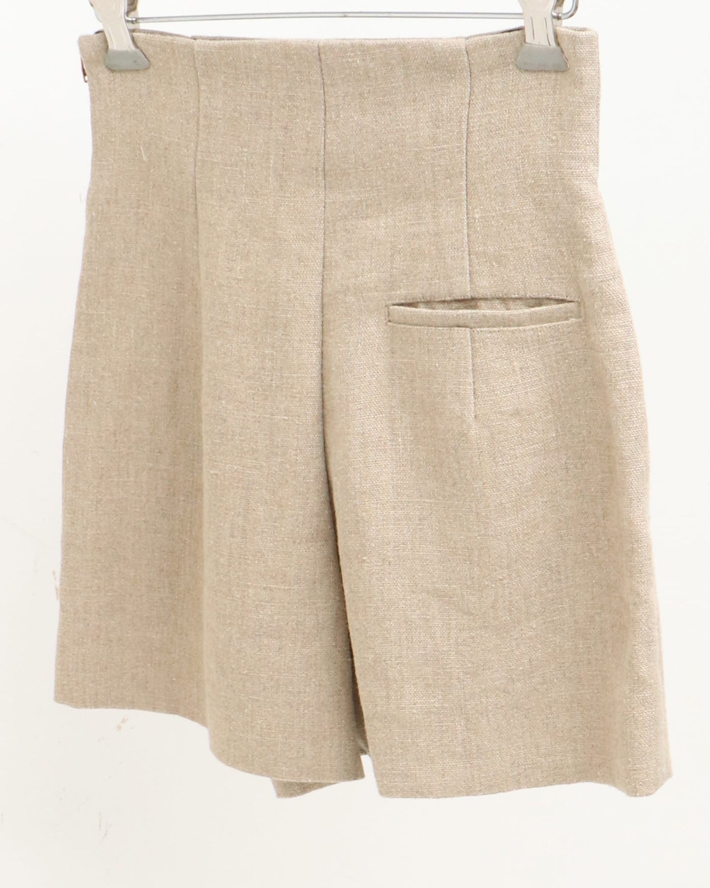 HIGH WAIST SHORTS HEAVY LINEN