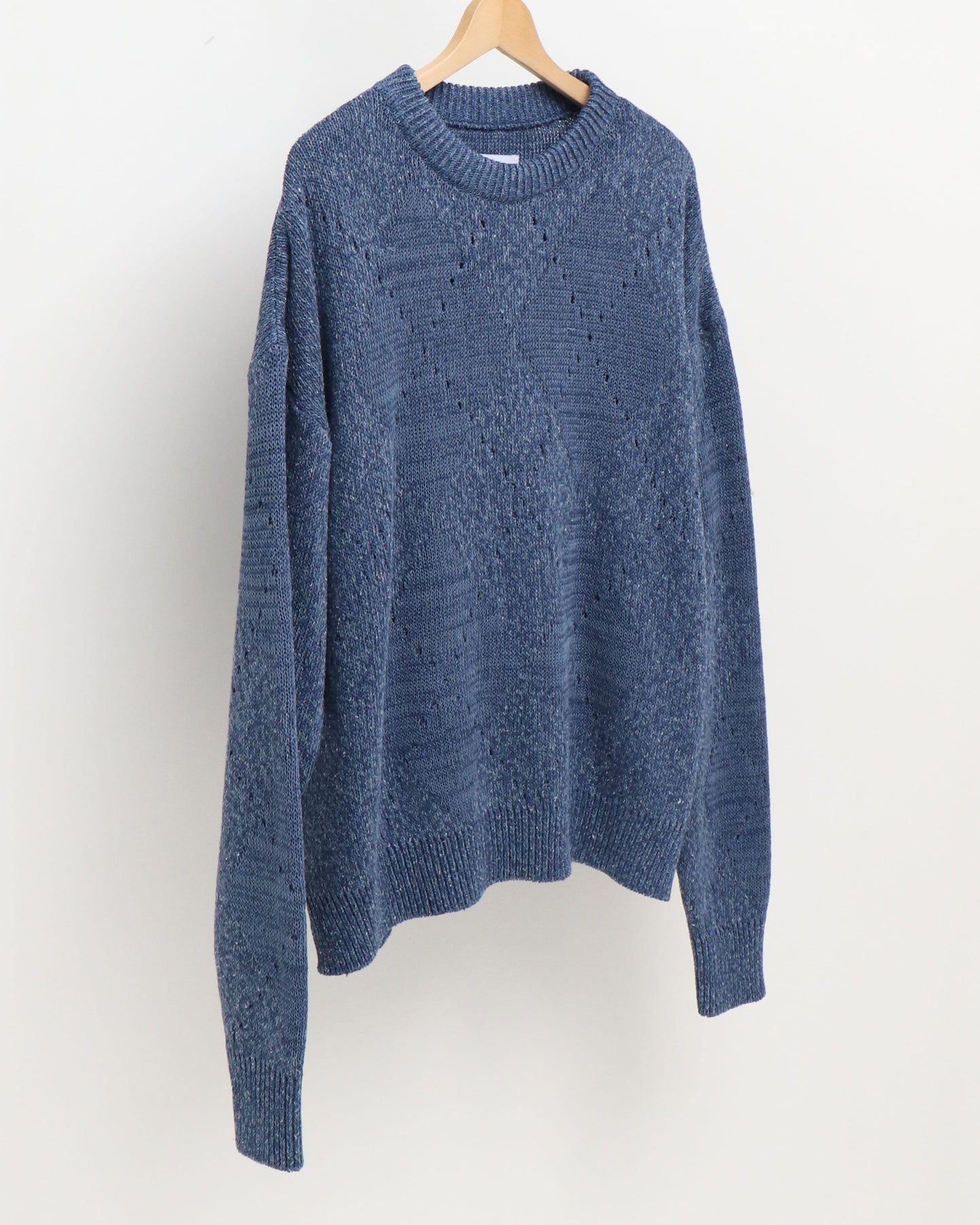 CREW NECK INDIGO