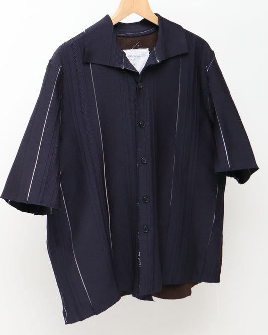 RELIEF SHIRT SS BLACK/BROWN