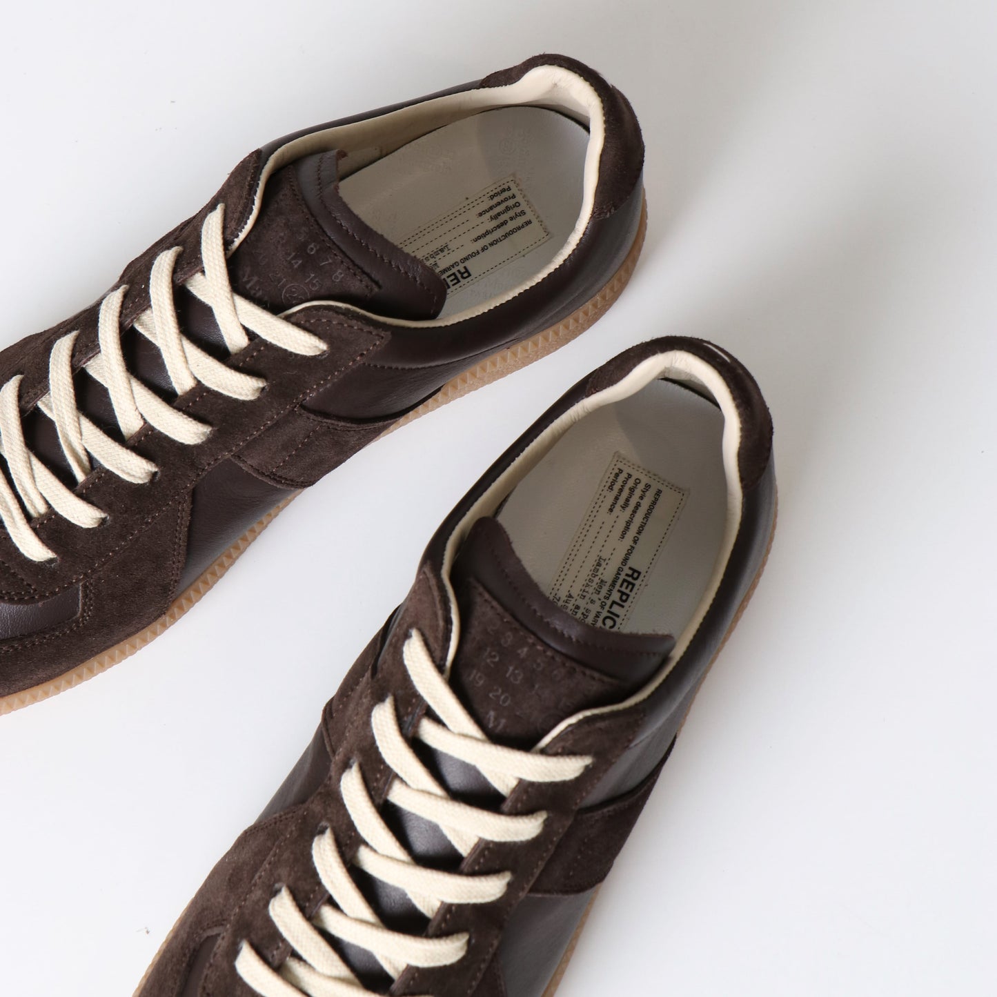 S57WS0236 "REPLICA" SHOES BROWN