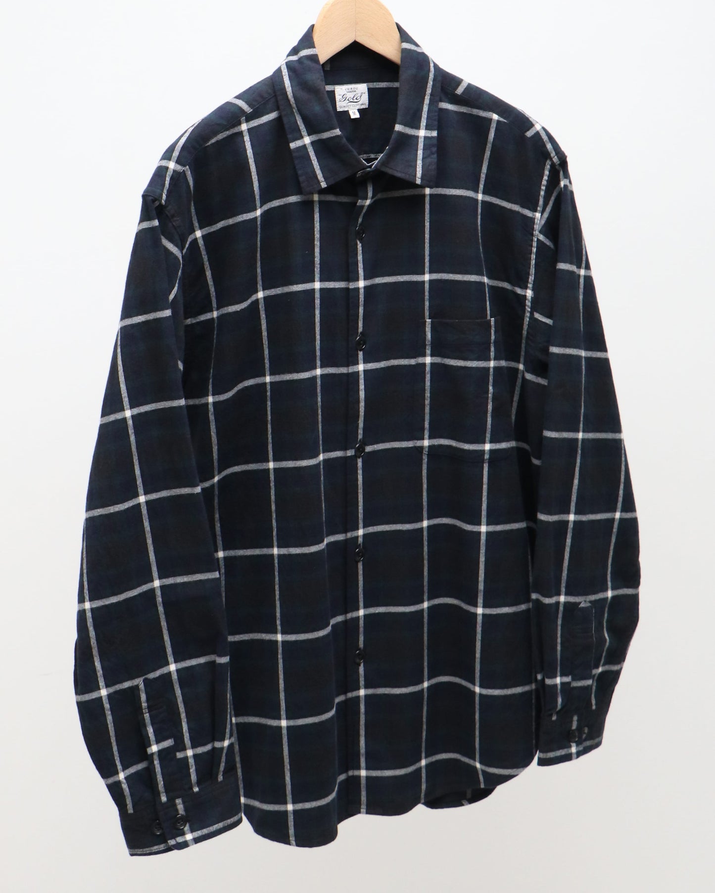 TWILL CHECK REGULAR SHIRT 28984