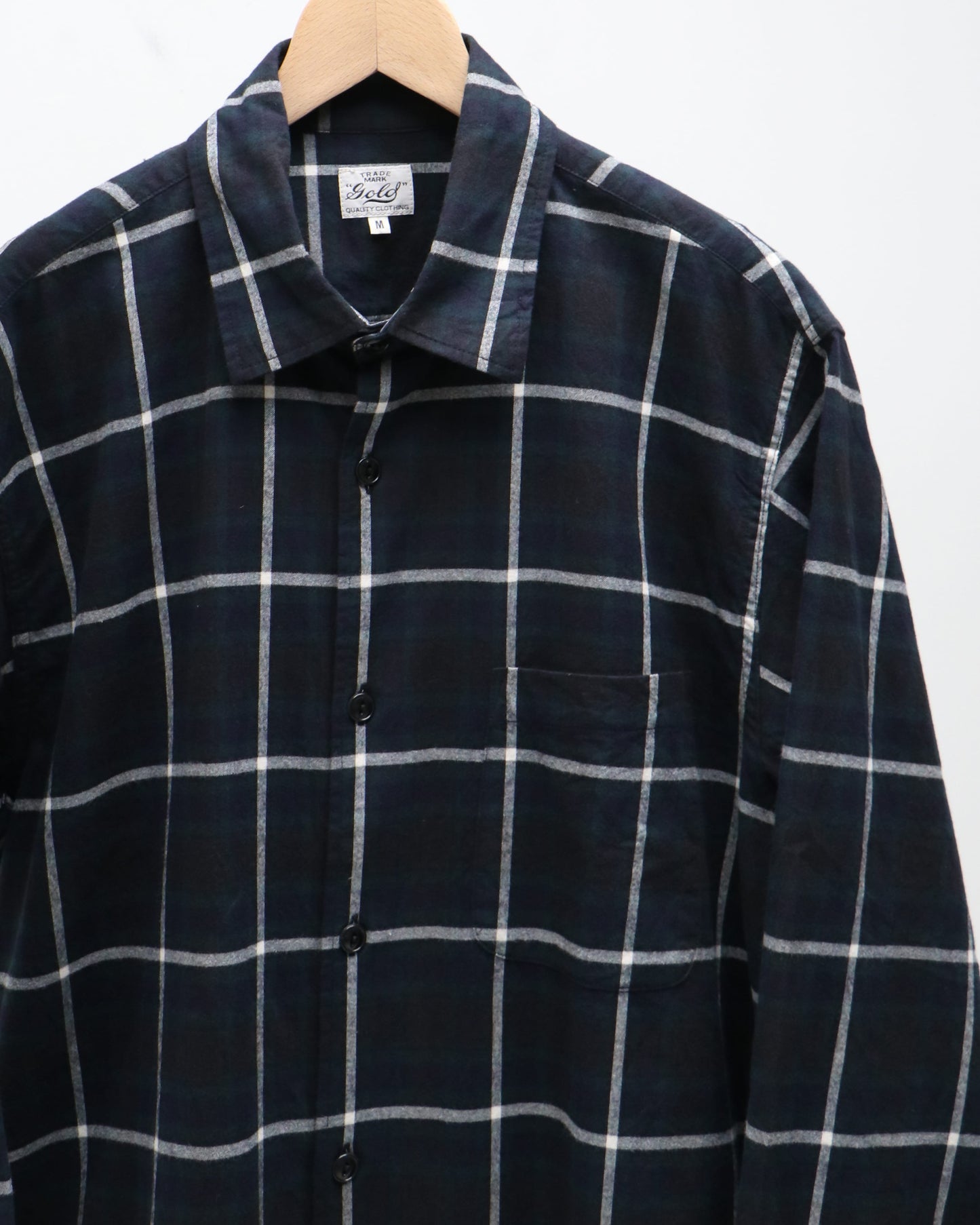 TWILL CHECK REGULAR SHIRT 28984