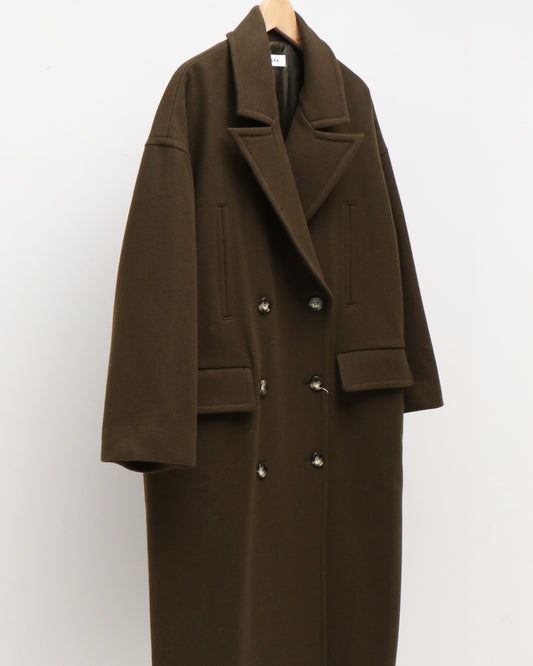 SUPER FINE MELTON COAT