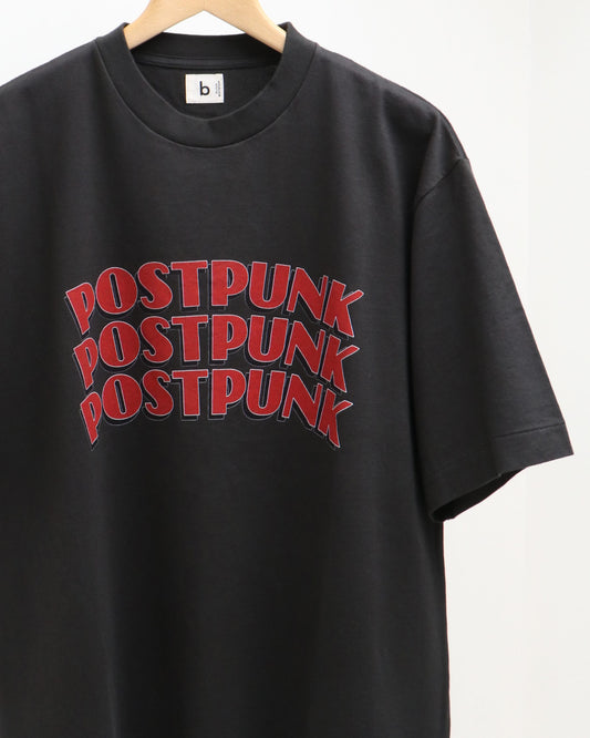 POSTPUNK Print Tee STANDARD BLACK