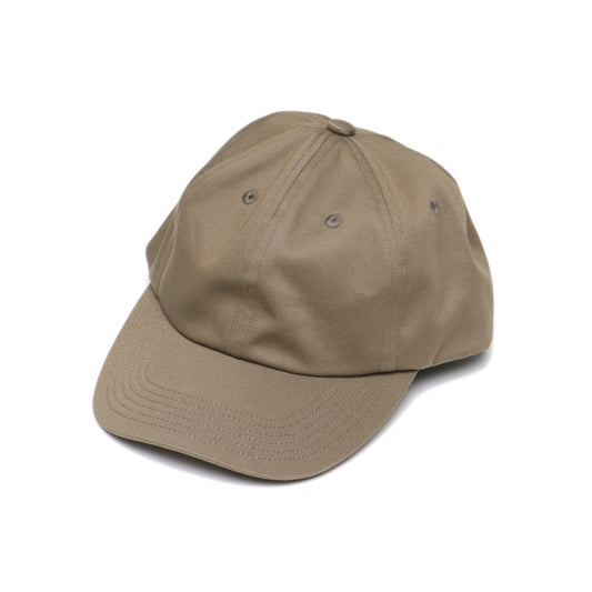 COTTON 6PANEL CAP MOSS GREEN