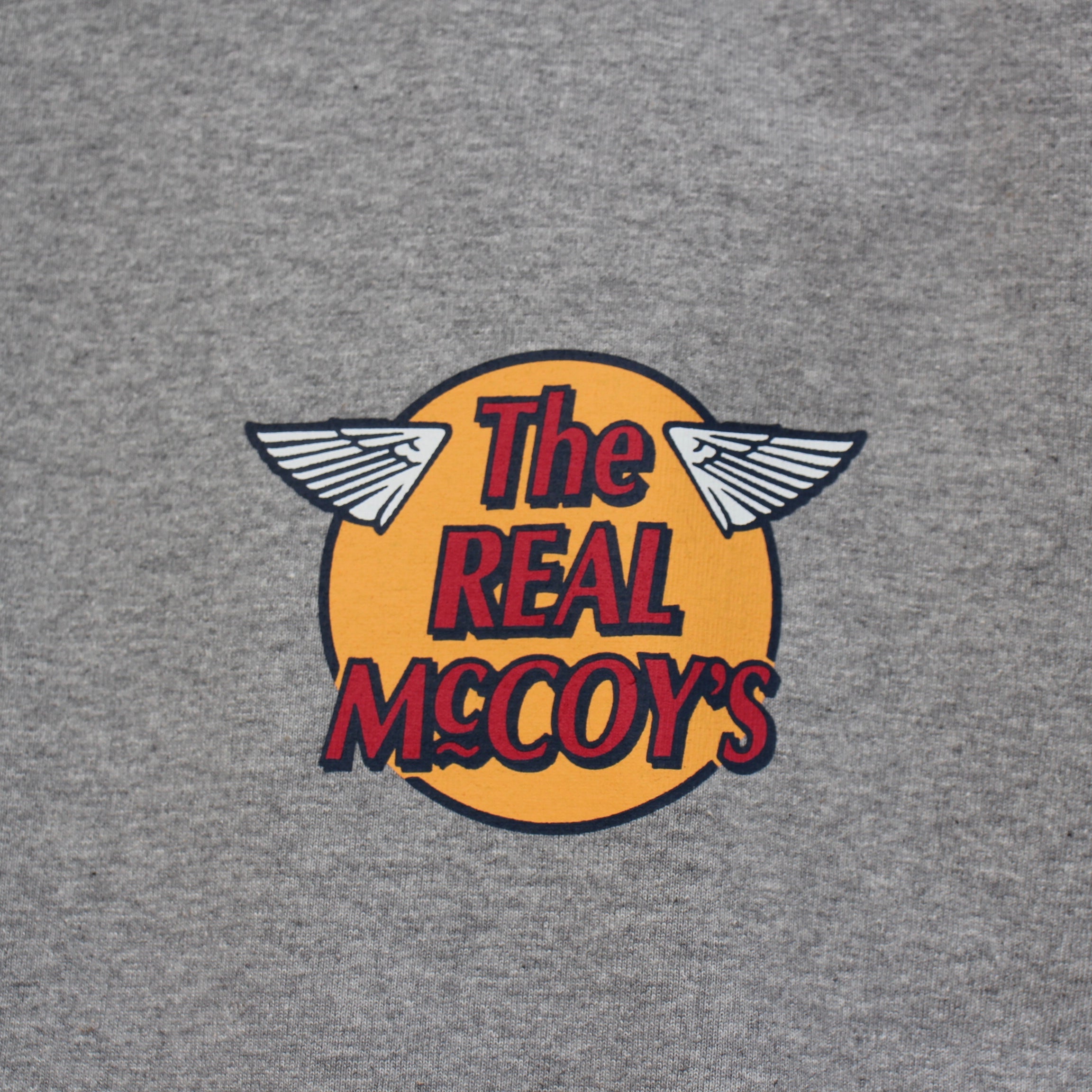 THE REAL McCOY'S LOGO TEE S/S