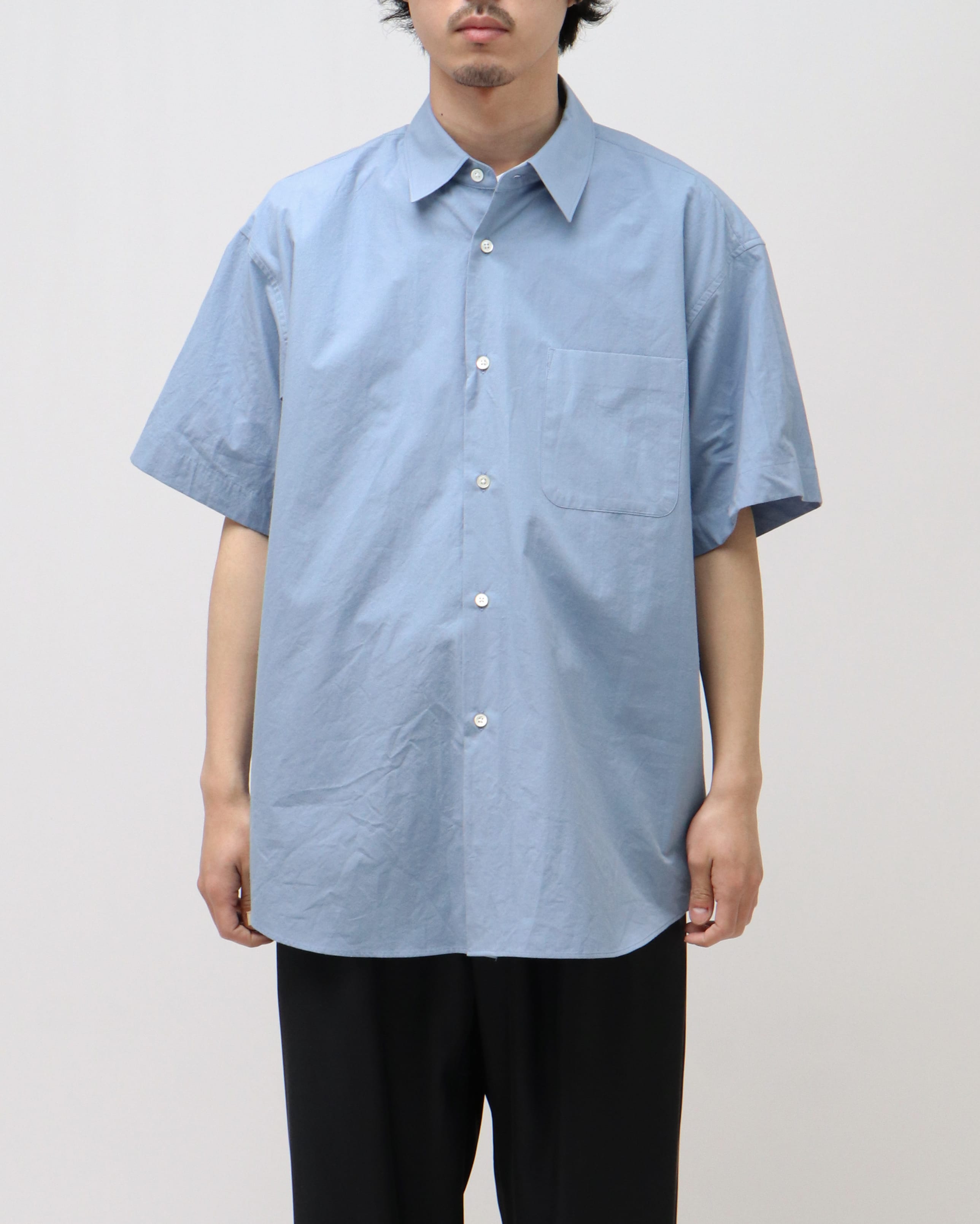 OVERSIZED SS SHIRT BLUE – TIME AFTER TIME