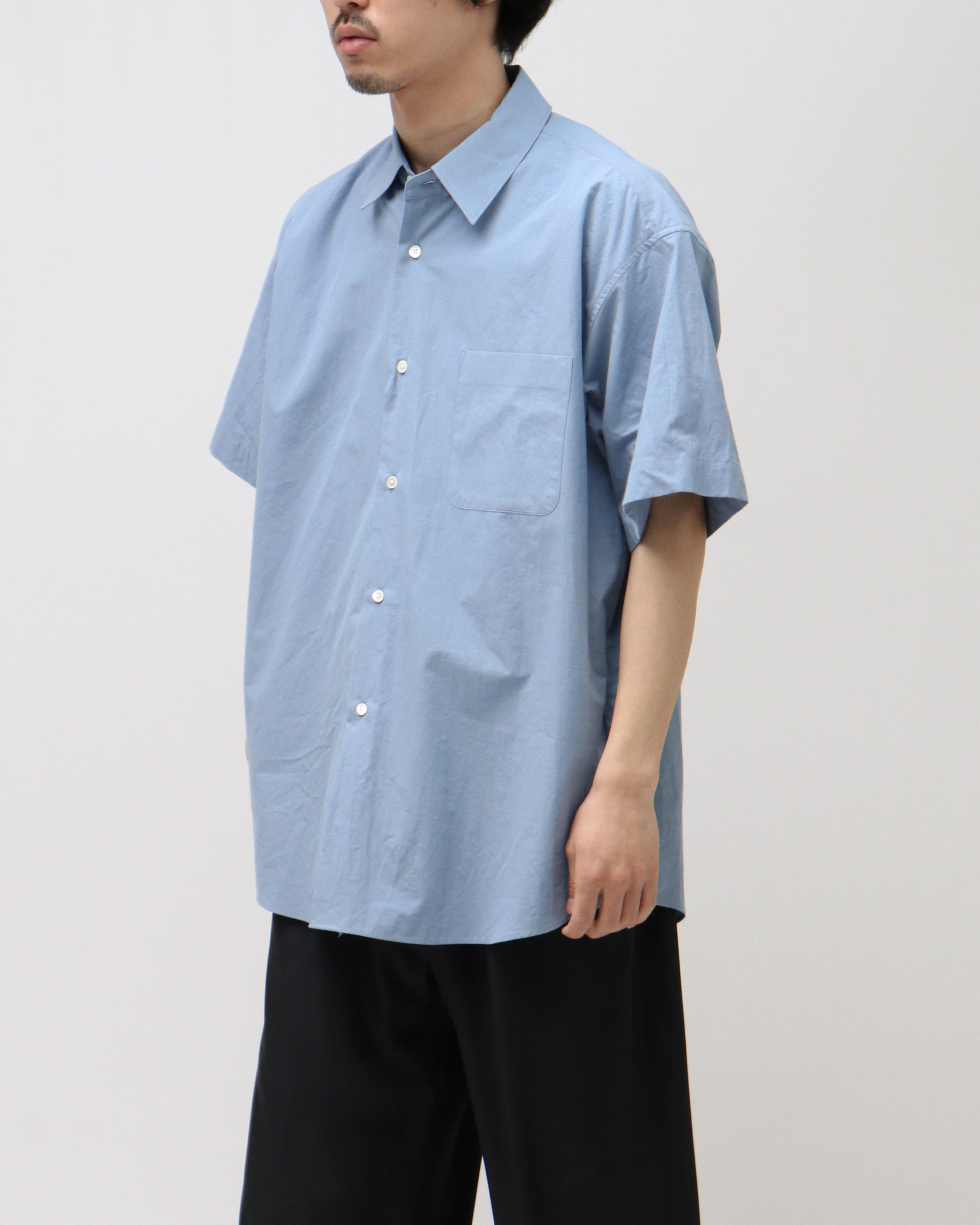 OVERSIZED SS SHIRT BLUE – TIME AFTER TIME