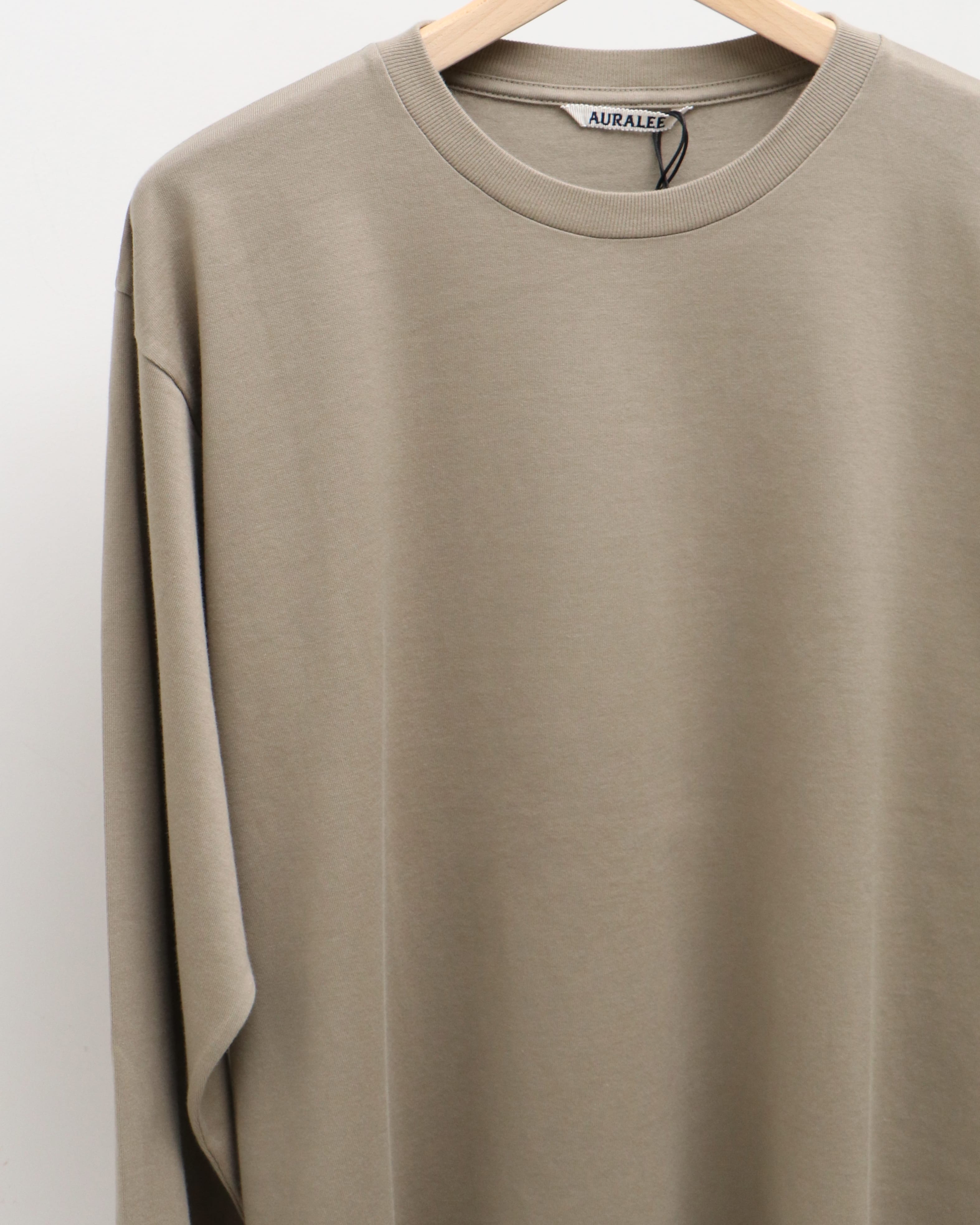 LUSTER PLAITING L/S TEE KHAKI GRAY – TIME AFTER TIME