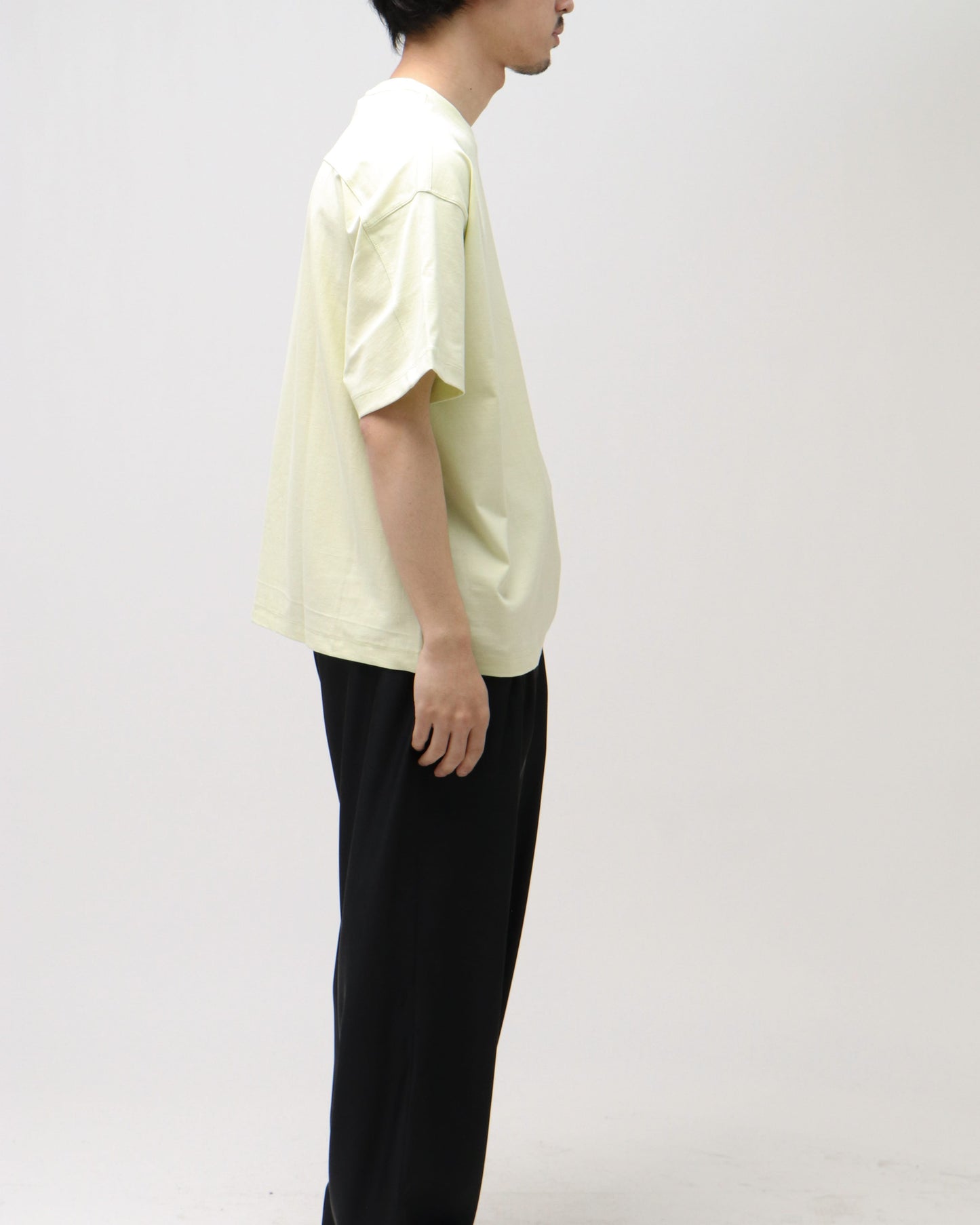 YOKE T-SHIRT LIME YELLOW