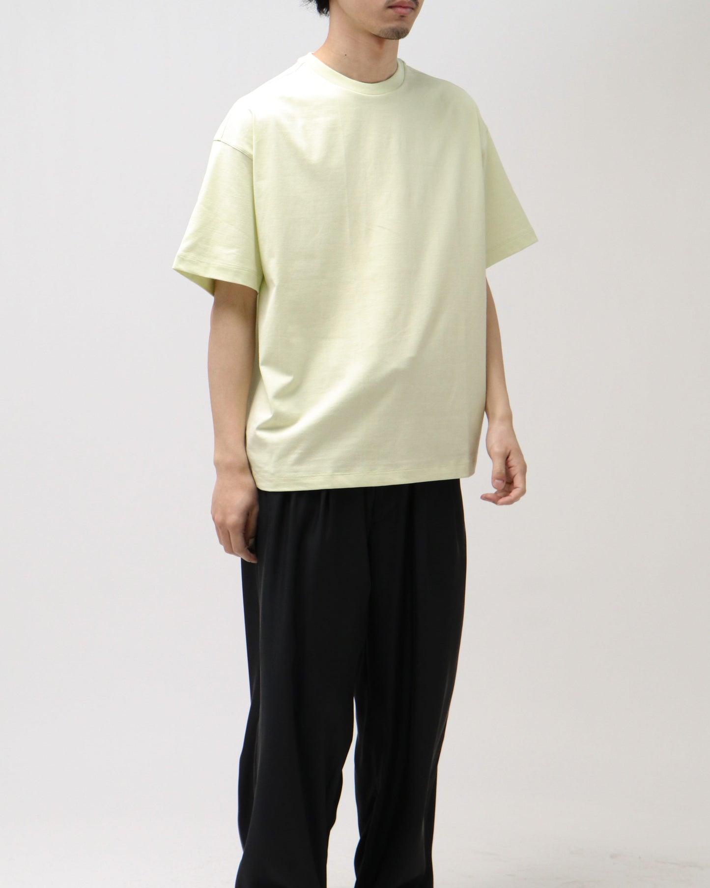 YOKE T-SHIRT LIME YELLOW