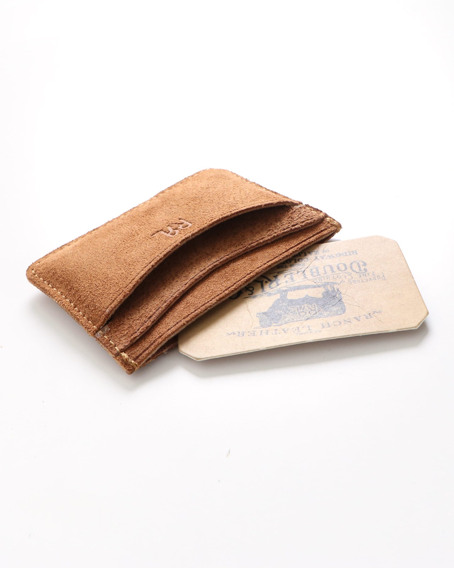 CARDHOLDER-CARD CASE-SUEDE-ROUGHOUT SUEDE