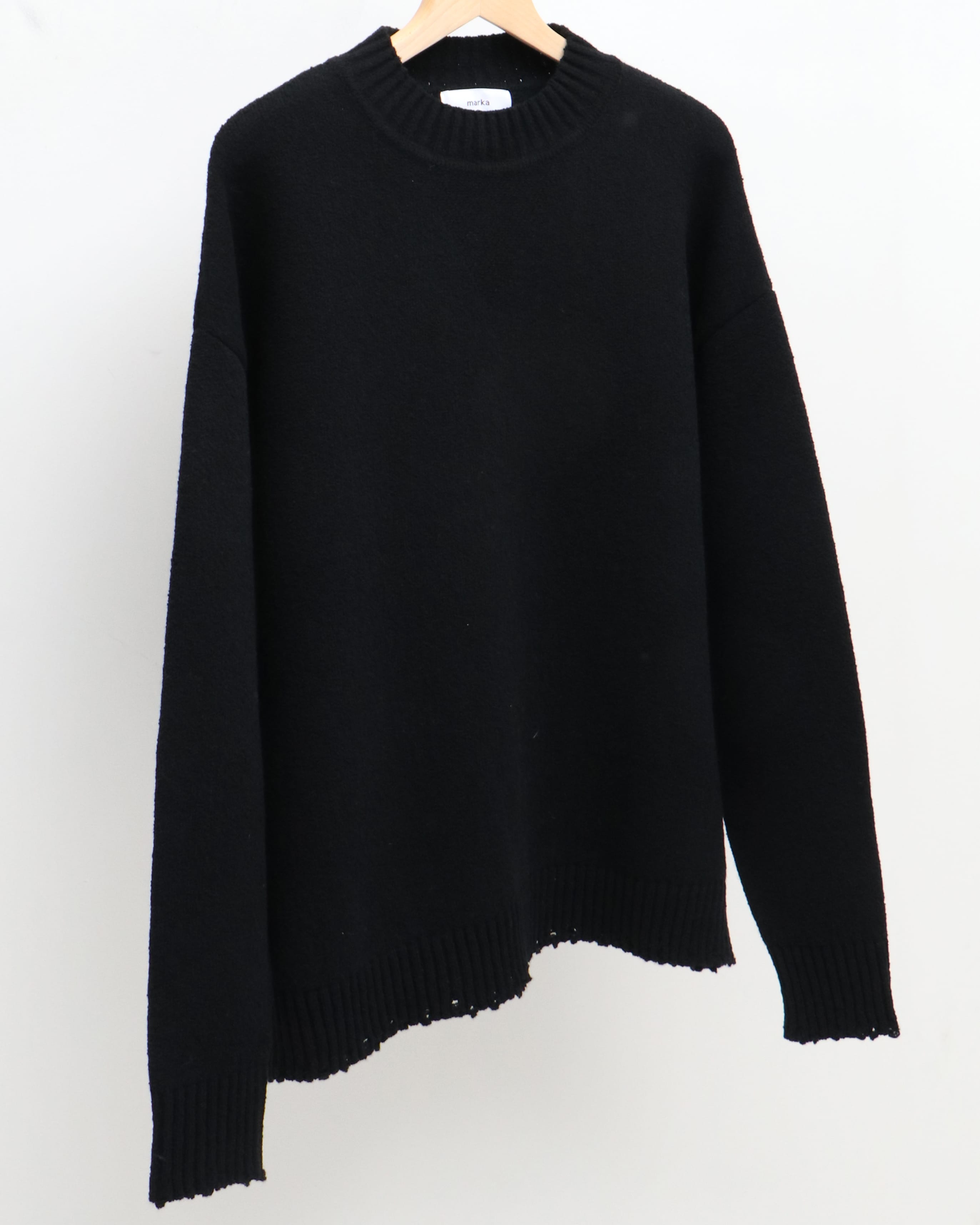 CREW NECK JUMPER 7G BLACK