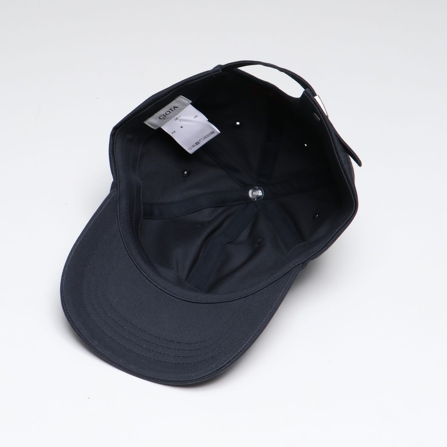 スビンコットン チノ CAP MEDIUM NAVY