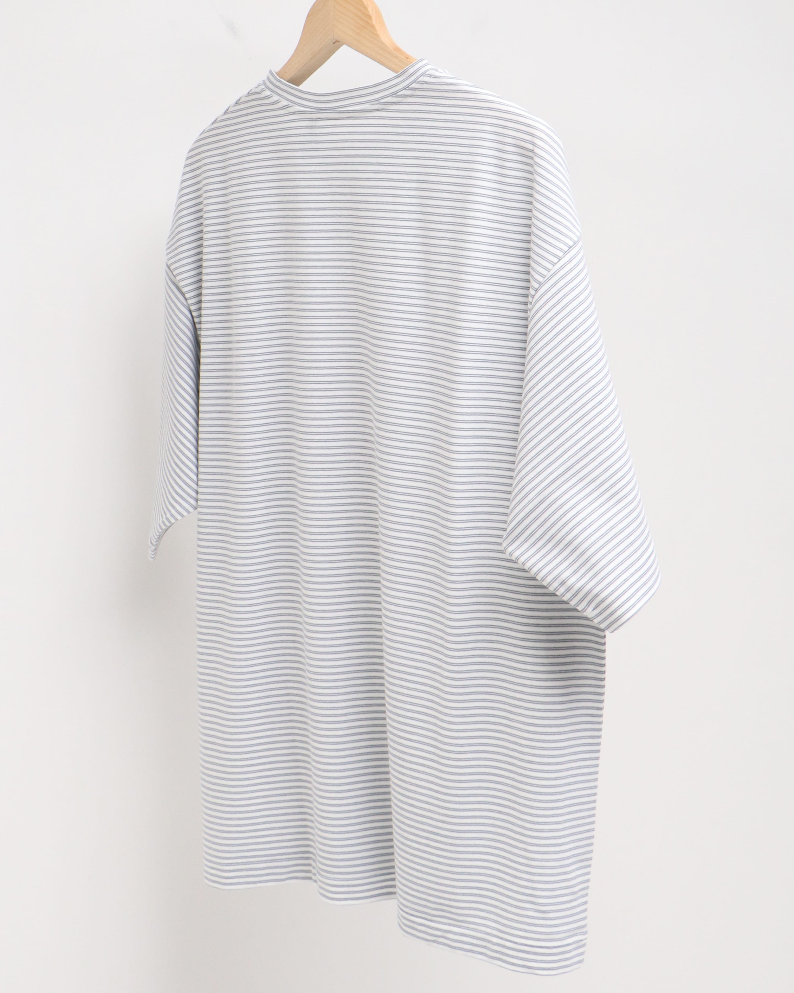 Hard Twisted Border Jersey S/S Tee WHITE BORDER
