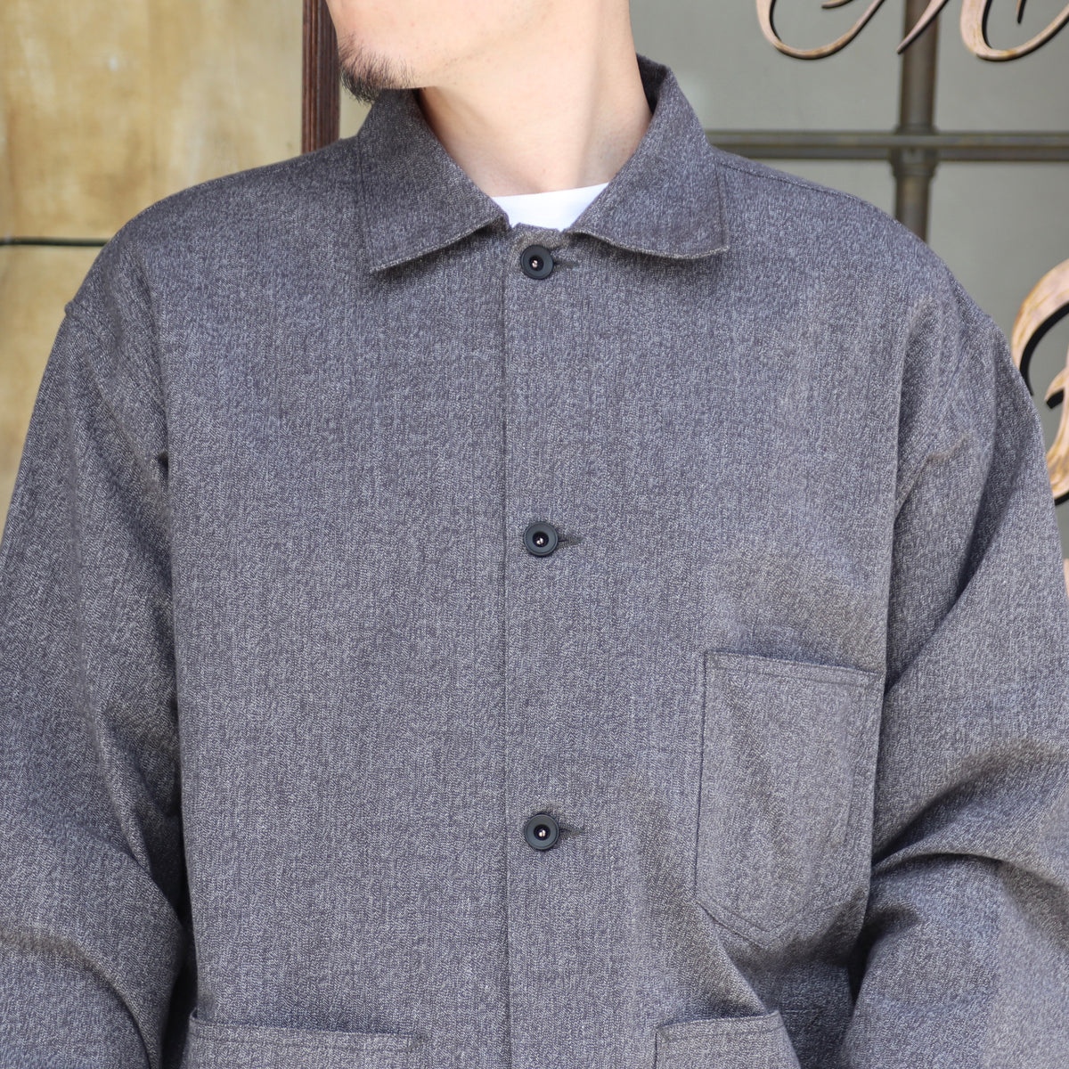 Salt Jumer SALT AND PEPPER CHAMBRAY JUMPER – TIME AFTER TIME