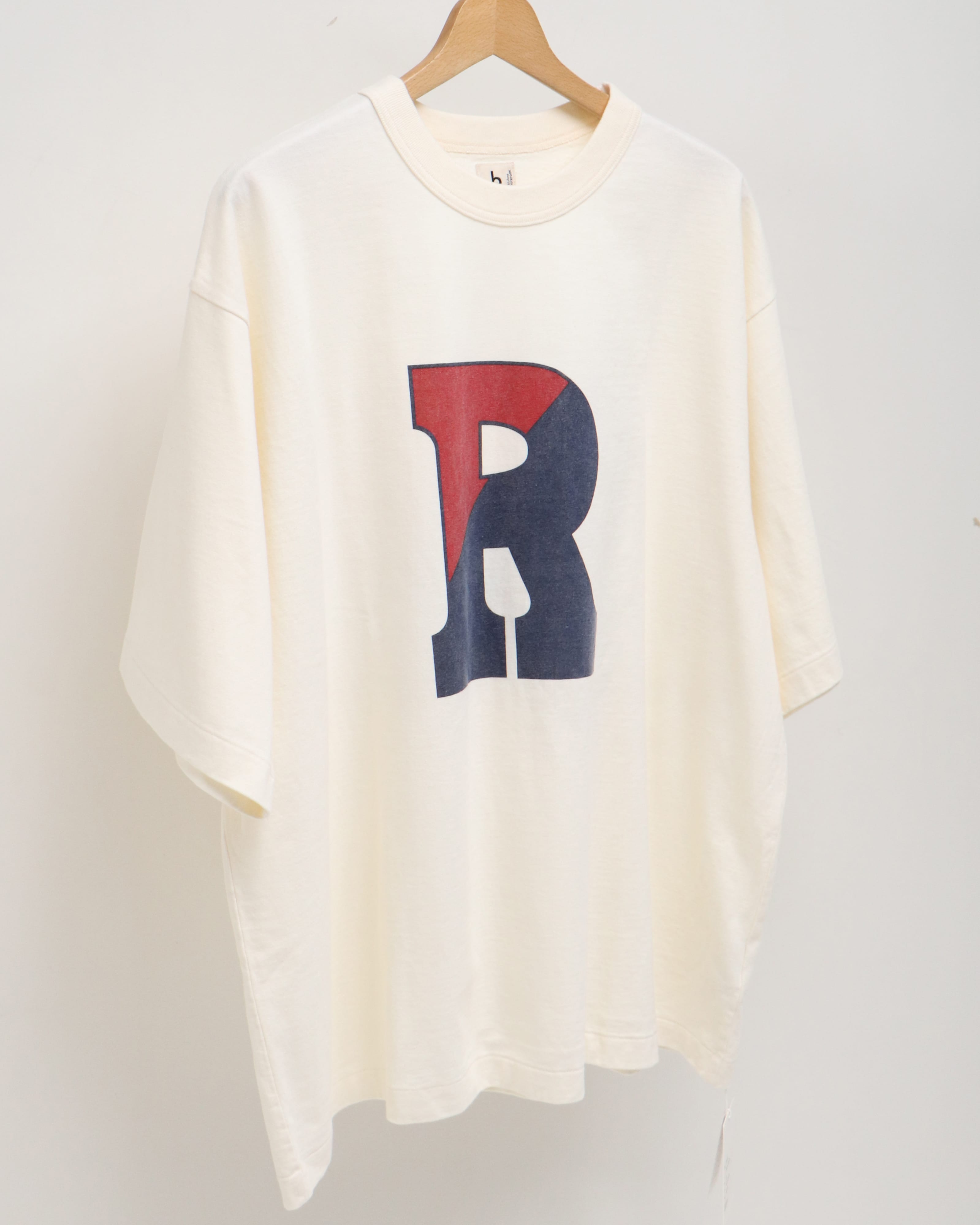 Cotton Rayon 88/12 Print Tee IVORY #E b-ROOTSTOCK – TIME AFTER TIME