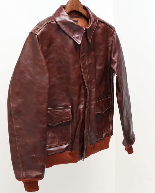 TYPE A-2 ROUGH WEAR CLOTHING CO.  TABACO BROWN