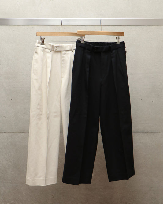 DOUBLE PLEATED TROUSERS