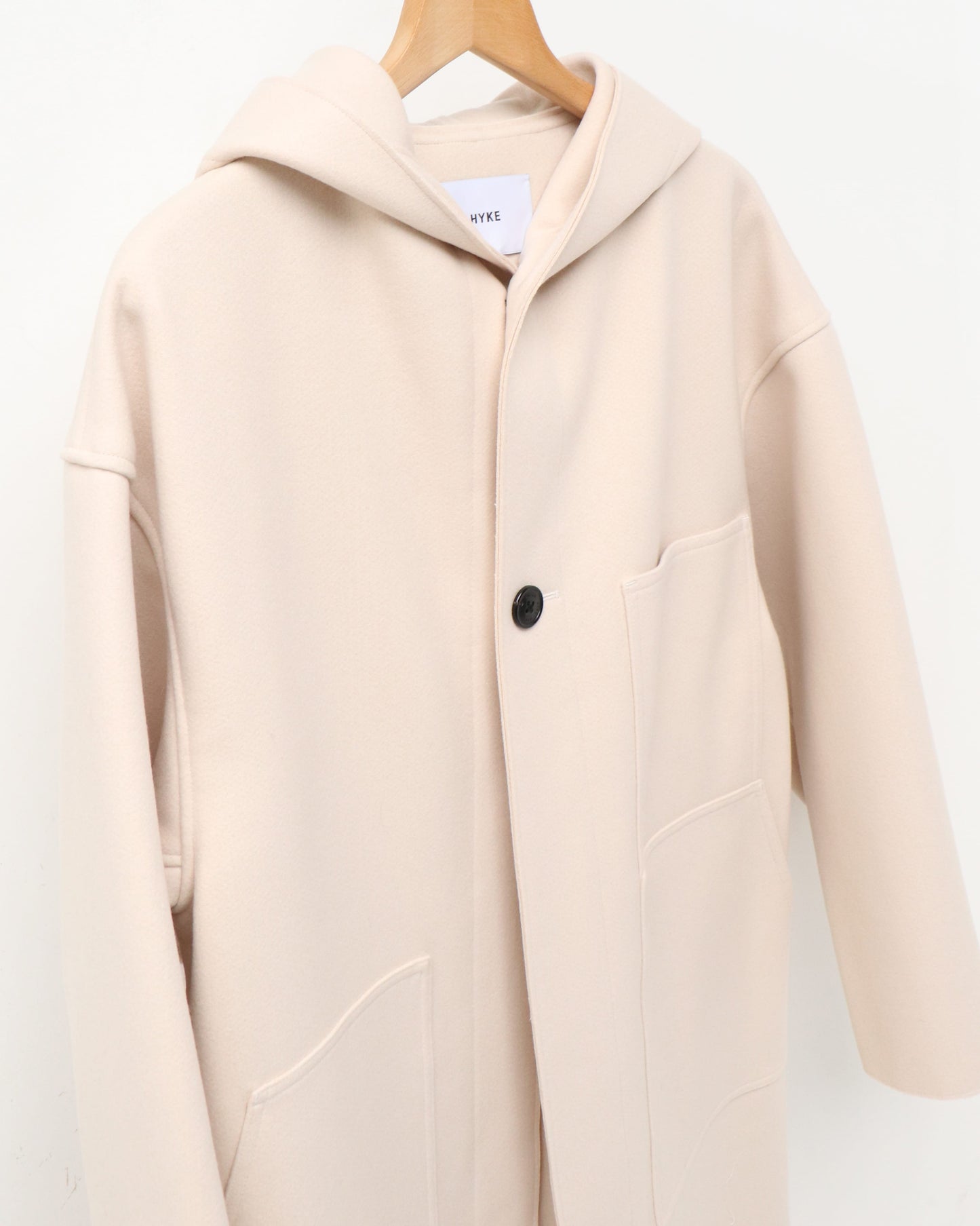 MELTON HOODED WORK COAT 17357