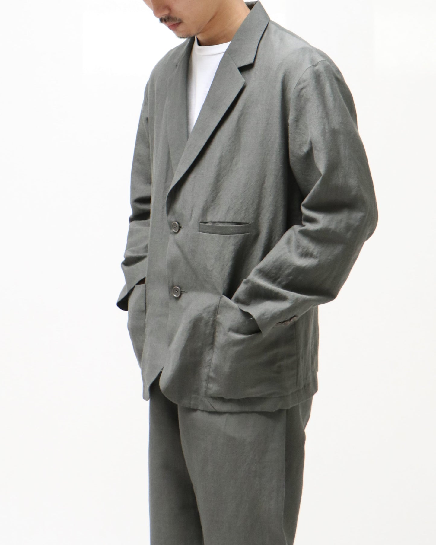 TRAVEL SUIT JACKET C GRAY