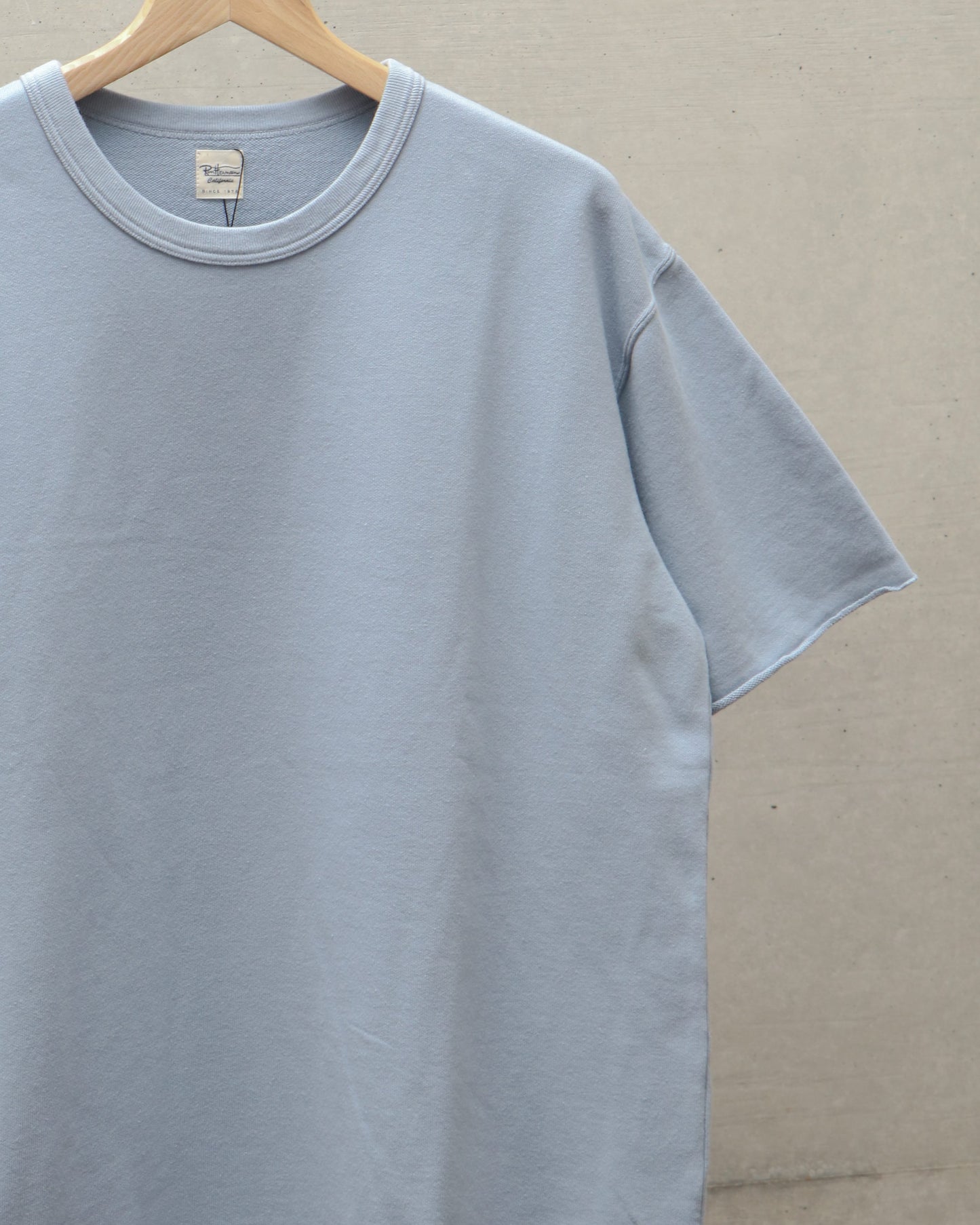 French Terry Cut off Crew tee