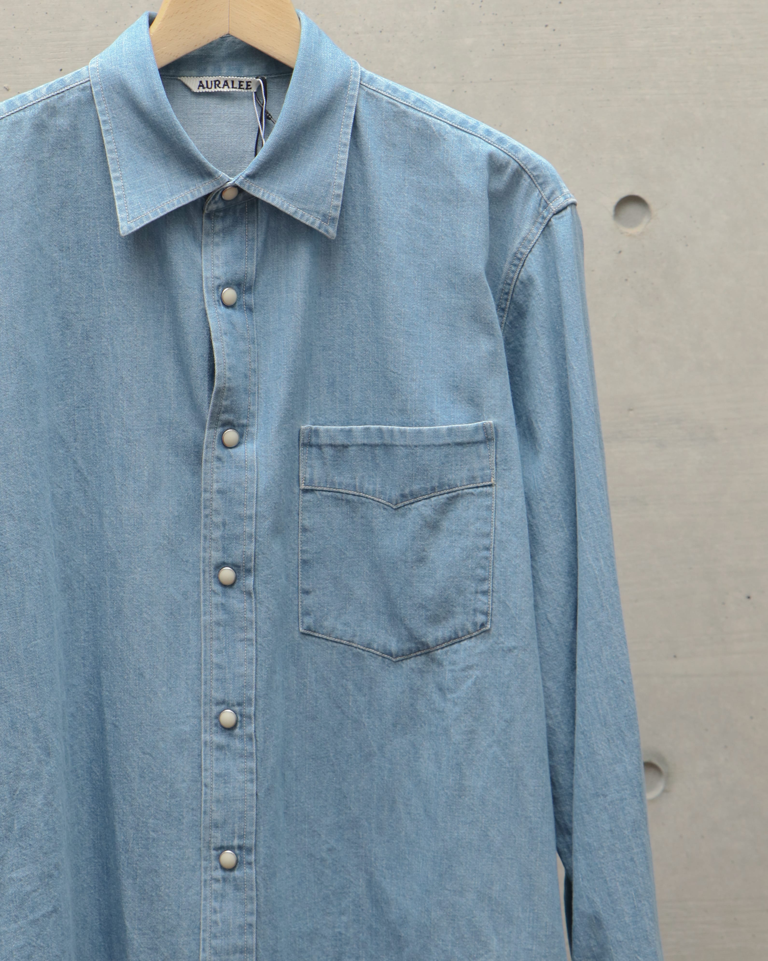 SELVEDGE SUPER LIGHT DENIM SHIRT