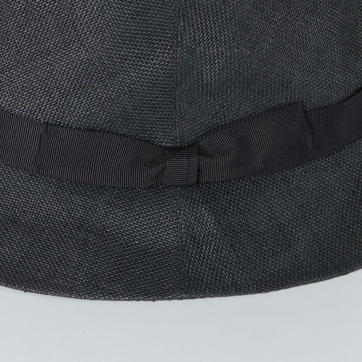 PAPER CLOTH SOFT HAT NARROW BLACK