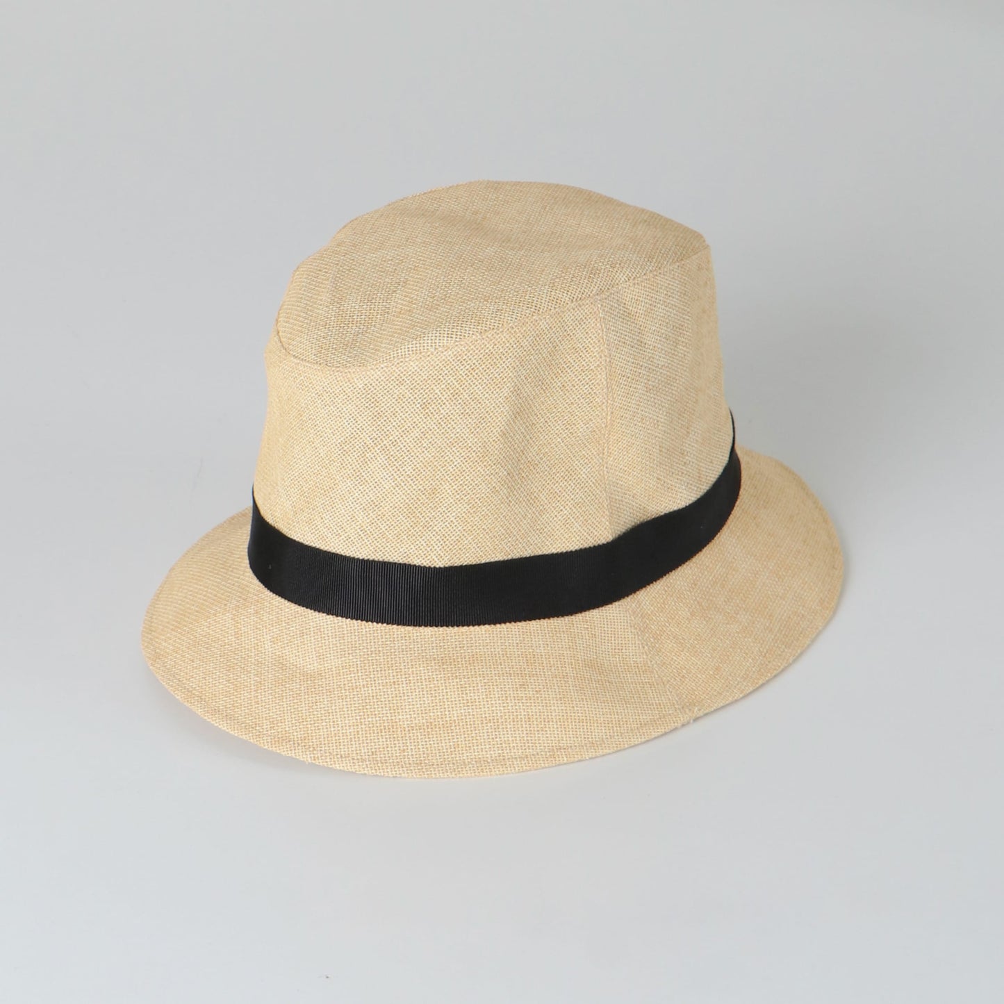 PAPER CLOTH SOFT HAT NARROW BEIGE