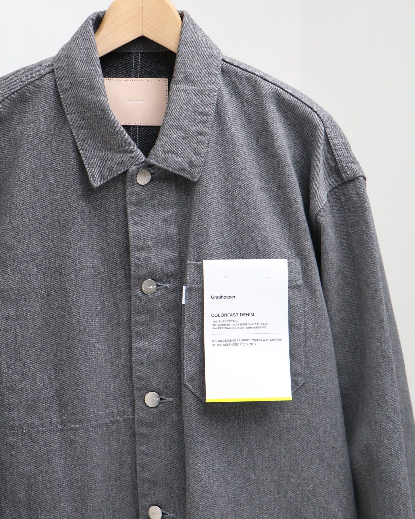 Colorfast Denim Coverall GRAY