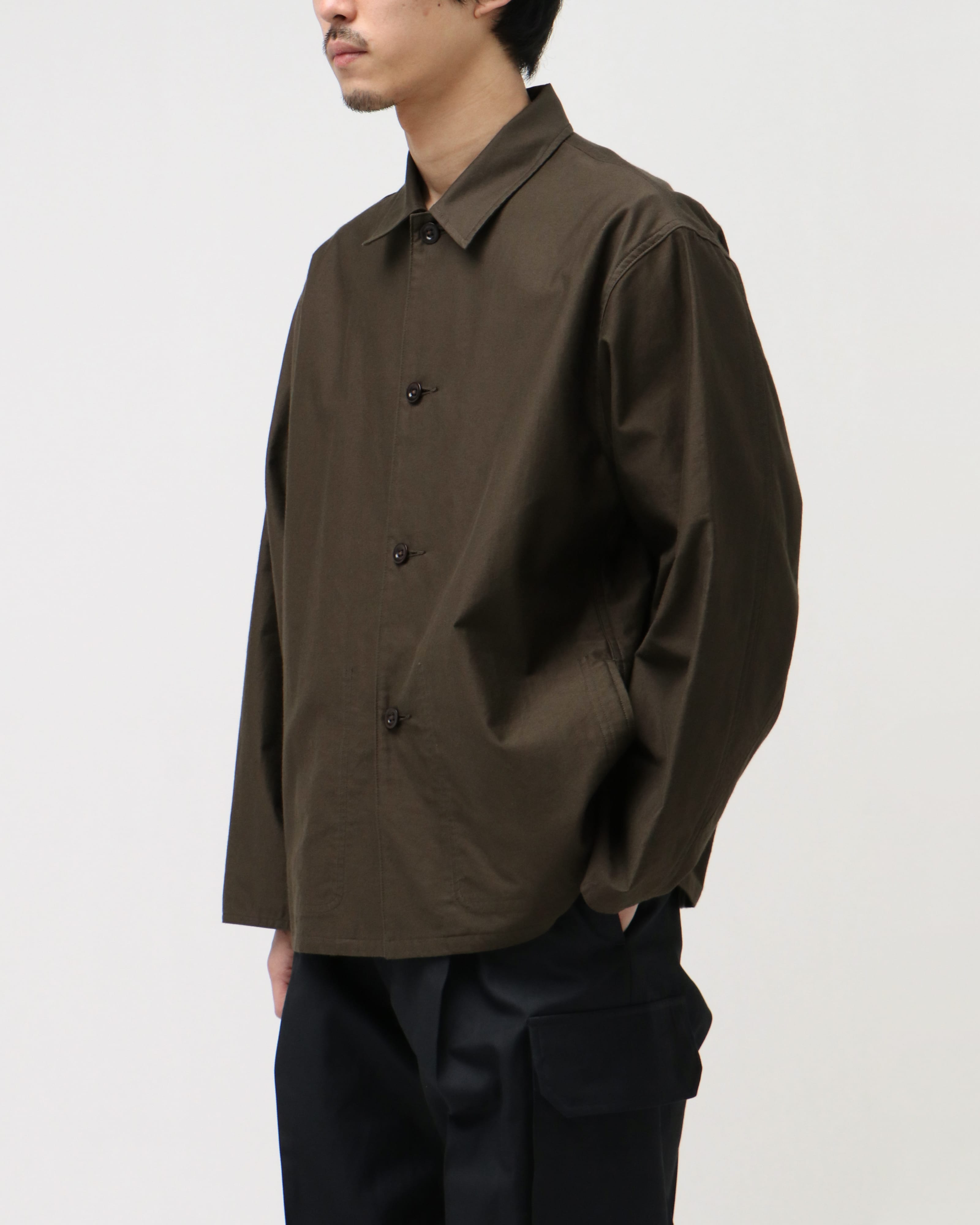 Super Light Moleskin Work Jacket KHAKI BROWN