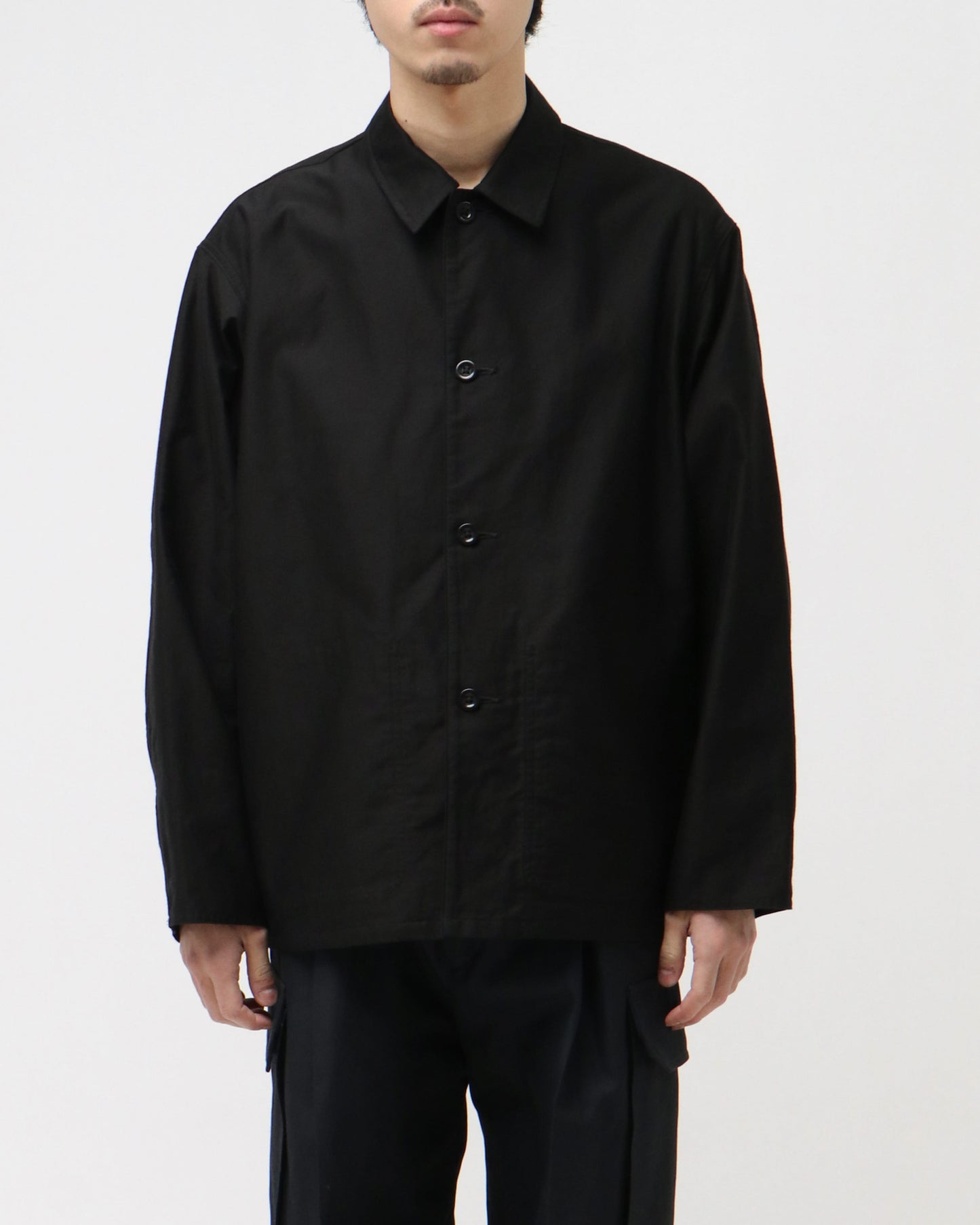 Super Light Moleskin Work Jacket BLACK