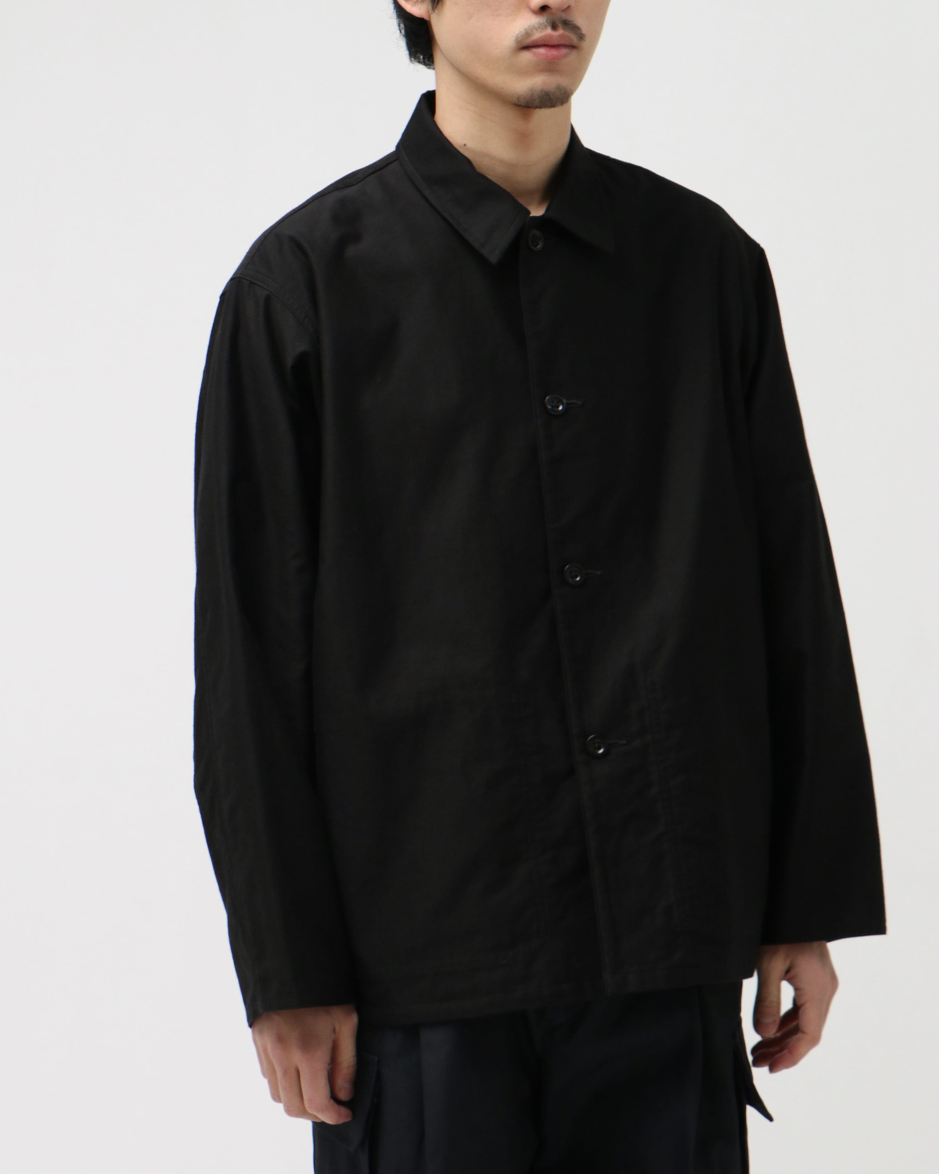 Super Light Moleskin Work Jacket BLACK – TIME AFTER TIME