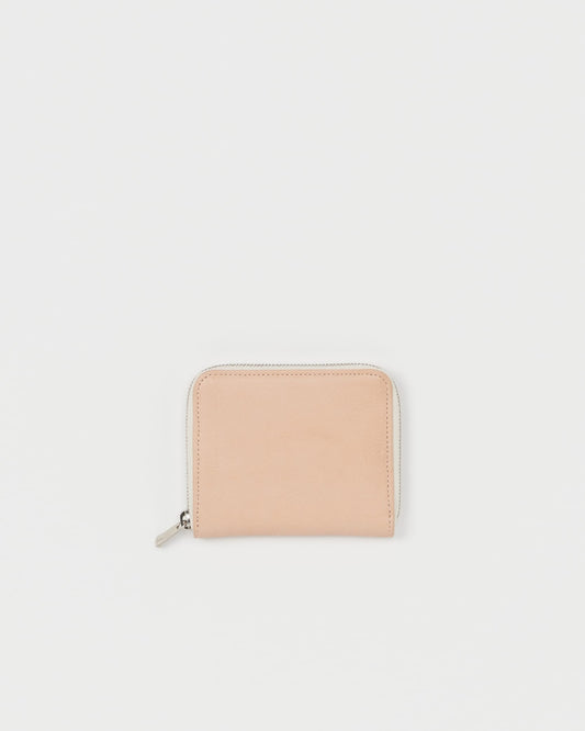 square zip purse NATURAL