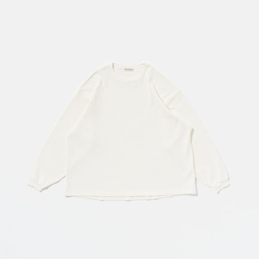 OVERSIZE LONGSLEEVE B  WHITE